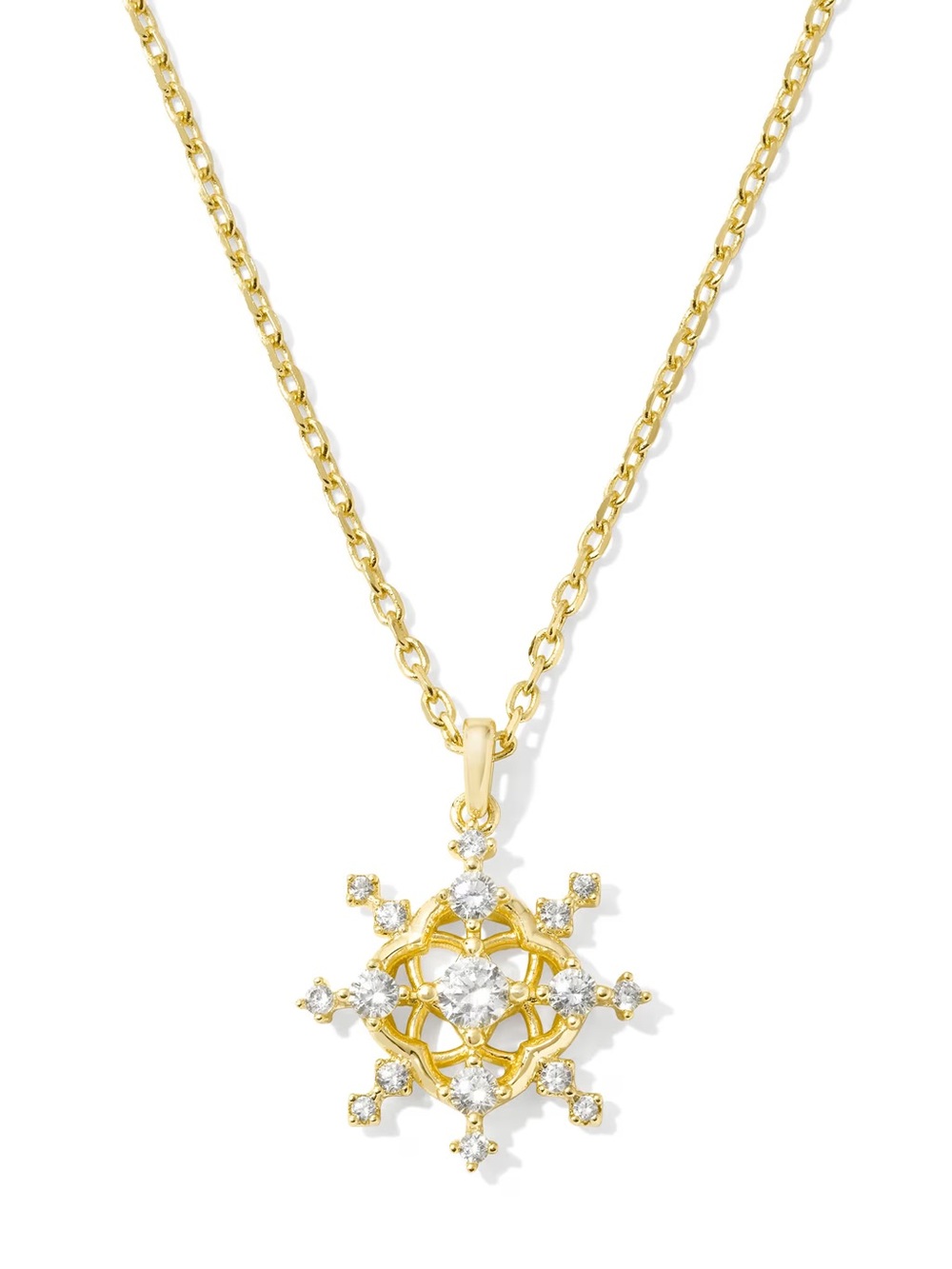 Kendra Scott Snowflake Pendant Necklace